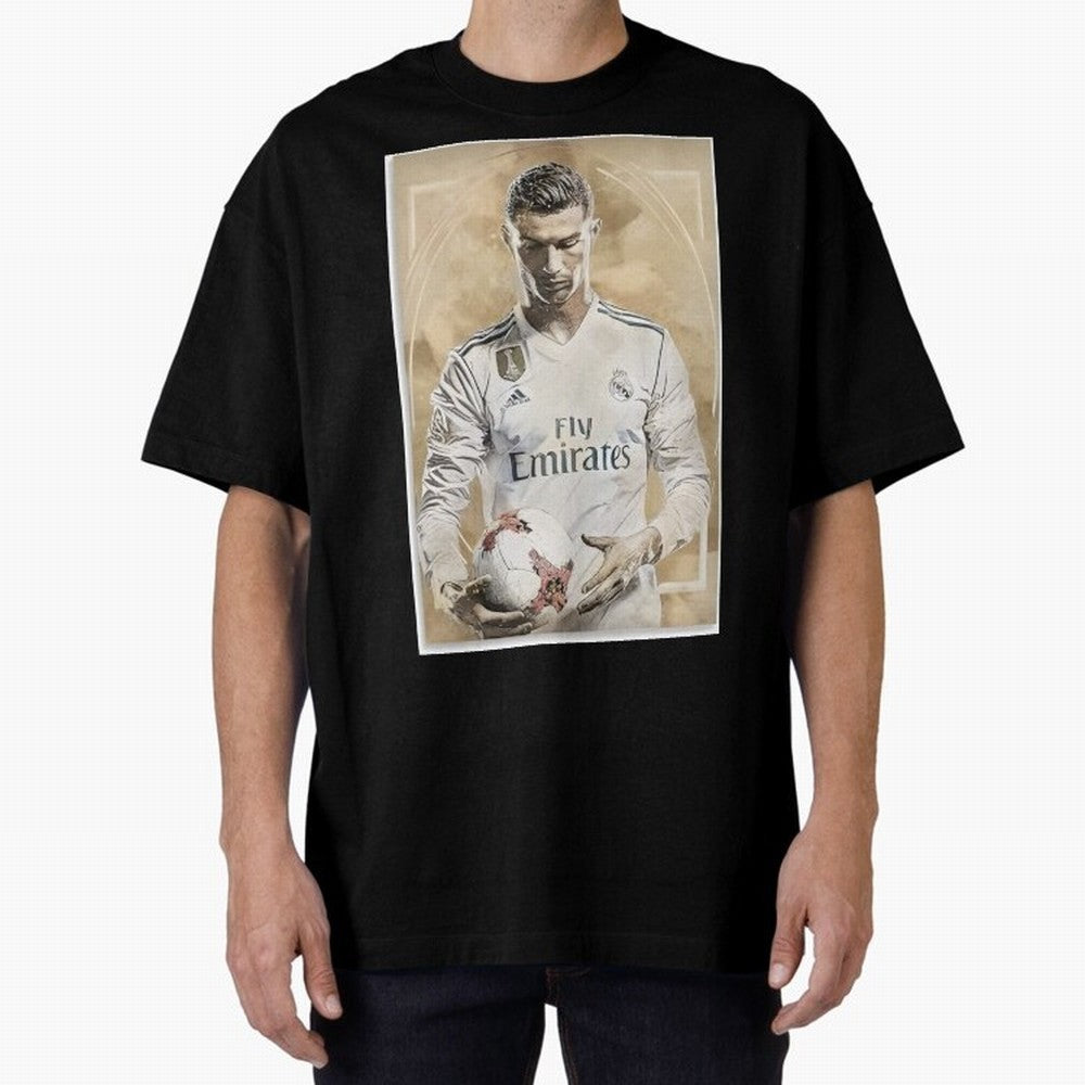 Cr7 Oversized T-Shirt Bring Home FIFA World Cup 2026 Group Stage for Fans of Cristiano Ronaldo, Haaland and CR7 and Brazil, Portugal and Argentina, Bringing Football Festival Excitement, Trophy Ambitions, Country Rivalries and Star Player Buzz;