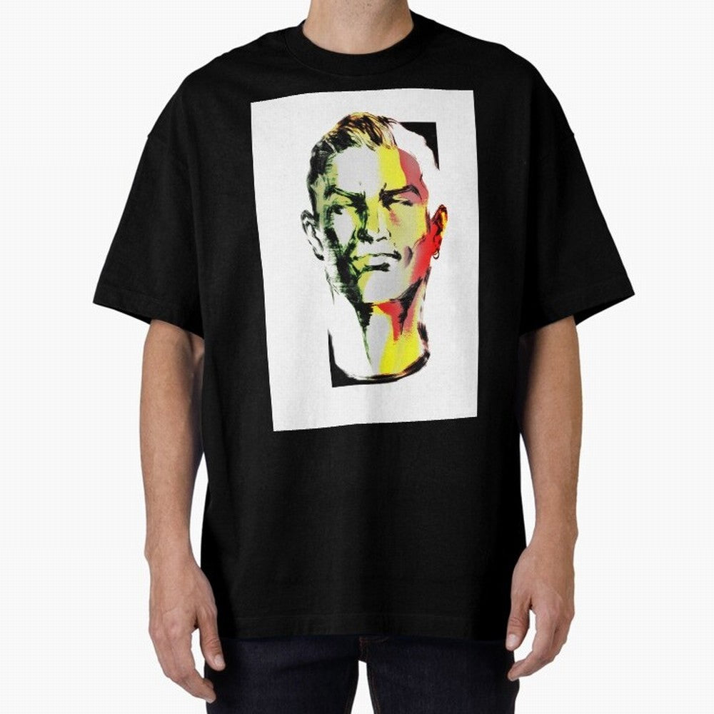 Cristiano Oversized T-Shirt Celebrate the Magic of FIFA World Cup 2026 USA Canada Mexico Inspired by Haaland and Mbappe, Spain Energy, Fan Favorite Moments, National Team Passion, Big Match Drama and Soccer History; Great for Supporters Who Love