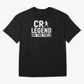 Cr7 Legend On The Field Oversized T-Shirt Show Fan Pride Across FIFA World Cup 2026 Group Stage Spirit, Driven by Brazil, Messi, Neymar and Mbappe, Tournament Hype, Historic Matchups, Family Viewing Parties and Global Sports Pride; Great for Watch