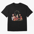 Cristiano ronaldo siuuu familly - siuuu Merry Christmas Oversized T-Shirt Live the Energy of the FIFA World Cup 2026 USA Canada Mexico Journey through Messi, CR7 and Mbappe Highlights, Spain and Netherlands Pride, Classic Soccer Heritage,