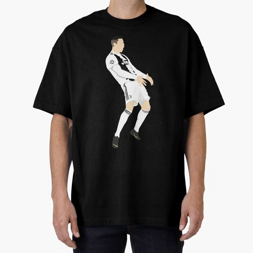 Cristiano Ronaldo Vs Atltico Oversized T-Shirt Discover FIFA World Cup 2026 Group Stage Celebrating CR7, Spain Energy, Champion Mindset, Group Stage Buzz, Knockout Tension and Passionate Fan Culture; Ideal for Fans Who Follow Messi, Cristiano