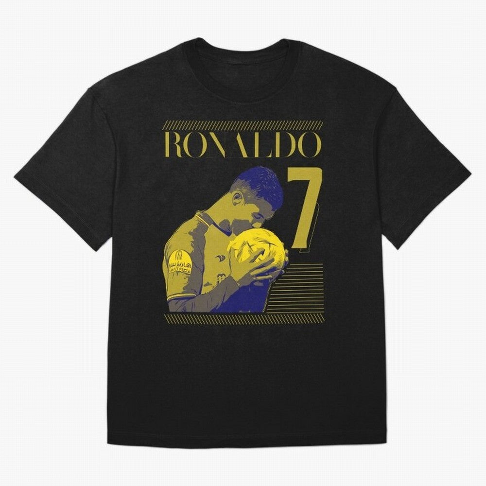 Cristiano Ronaldo Its Yellow Oversized T-Shirt Live the Energy of the FIFA World Cup 2026 USA Canada Mexico Journey through Messi, CR7 and Mbappe Highlights, Spain and Netherlands Pride, Classic Soccer Heritage, Championship Pressure, Fan Loyalty