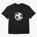 Kick Power Football Design | Classic Soccer Ball Sports Artwork Oversized T-Shirt Bring World Football Passion into the FIFA World Cup 2026 Group Stage Journey through Haaland and Mbappe Highlights, Argentina, France and Brazil Pride, Classic