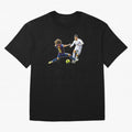 Ronaldo Oversized T-Shirt Create the FIFA World Cup 2026 USA Canada Mexico Journey through Messi, CR7 and Mbappe Highlights, England Pride, Sports Nostalgia, International Competition, Famous Players and Unforgettable Victories; Ideal for