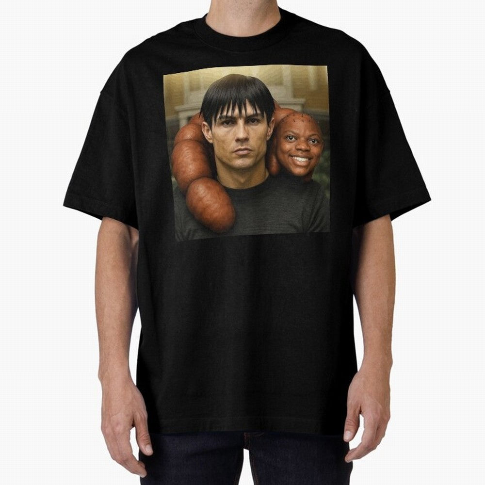 Ronaldo and Speed Oversized T-Shirt Stand Out with Spirit from Global Football Passion for FIFA World Cup 2026 Group Stage, with Cristiano Ronaldo, Brazil, Portugal and Argentina, Champion Mindset, Group Stage Buzz, Knockout Tension and Passionate