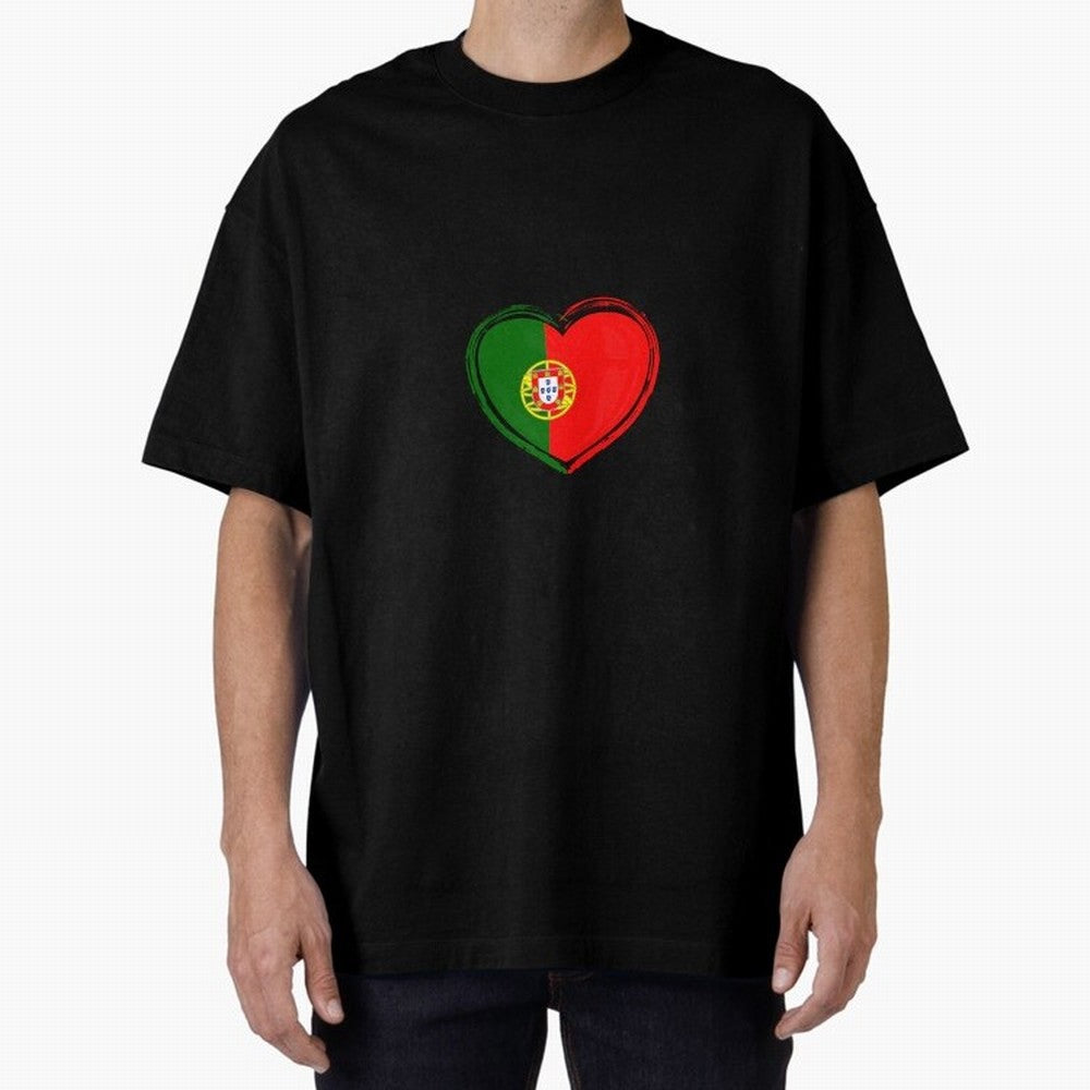 Portugal Oversized T-Shirt Cheer for the FIFA World Cup 2026 Group Stage Journey through Cristiano Ronaldo Highlights, England, France and Netherlands Pride, Stadium Chants, National Pride, Trophy Dreams and Unforgettable Football Memories; Ideal