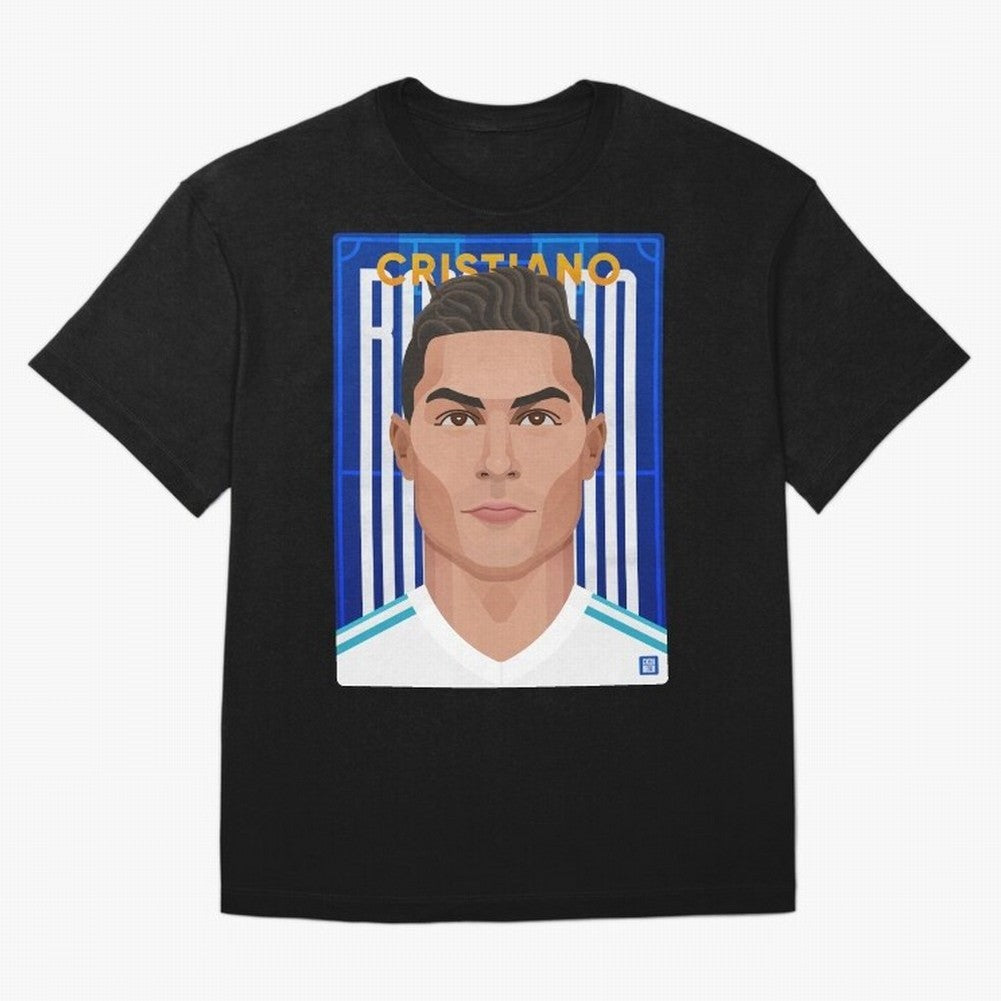 Cristiano Ronaldo (RM) | The Commander Oversized T-Shirt Turn Football Passion into FIFA World Cup 2026 Group Stage Spirit, Inspired by Argentina, CR7 and Messi, Match Day Excitement, Supporter Culture, Golden Goals and Global Football Passion;
