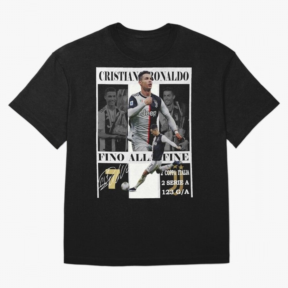 Cristiano Ronaldo Juventus Poster - Iconic CR7 Turin Fan Art Print Oversized T-Shirt Bring Legendary Rivalry Energy to Match Day Hype around FIFA World Cup 2026 USA Canada Mexico, Neymar, Haaland and Cristiano Ronaldo, Netherlands, Retro Football