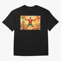 Soccer Player in Mid-Air Celebration Legend CR7 Oversized T-Shirt Celebrate Football Dreams Across Match Day Hype around FIFA World Cup 2026, Haaland, Argentina and Brazil, Stadium Chants, National Pride, Trophy Dreams and Unforgettable Football