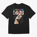 LEGENDS OF FOOTBALL Oversized T-Shirt Embrace Global Football Passion for FIFA World Cup 2026, Featuring Neymar, Spain and Netherlands, Sports Nostalgia, International Competition, Famous Players and Unforgettable Victories; Perfect for Fans,