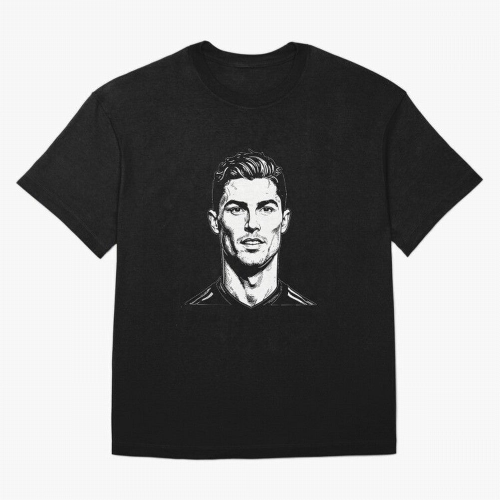 Cristiano Ronaldo Oversized T-Shirt Capture Stadium Memories from Match Day Hype around FIFA World Cup 2026 USA Canada Mexico, Cristiano Ronaldo, Haaland and CR7, Argentina and Brazil, Football Festival Excitement, Trophy Ambitions, Country