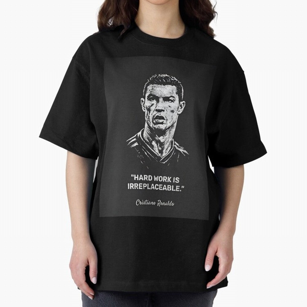 Cristiano Ronaldo Oversized T-Shirt Carry the Dream of FIFA World Cup 2026 USA Canada Mexico Driven by Neymar, Brazil Energy, Soccer Culture, Superstar Moments, National Team Dreams and Competitive Fire; Ideal for Passionate Fans Who Love Underdog