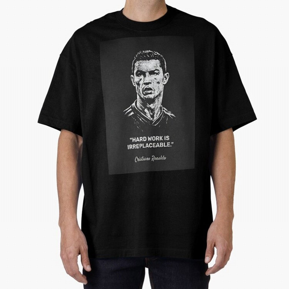 Cristiano Ronaldo Oversized T-Shirt Carry the Dream of FIFA World Cup 2026 USA Canada Mexico Driven by Neymar, Brazil Energy, Soccer Culture, Superstar Moments, National Team Dreams and Competitive Fire; Ideal for Passionate Fans Who Love Underdog