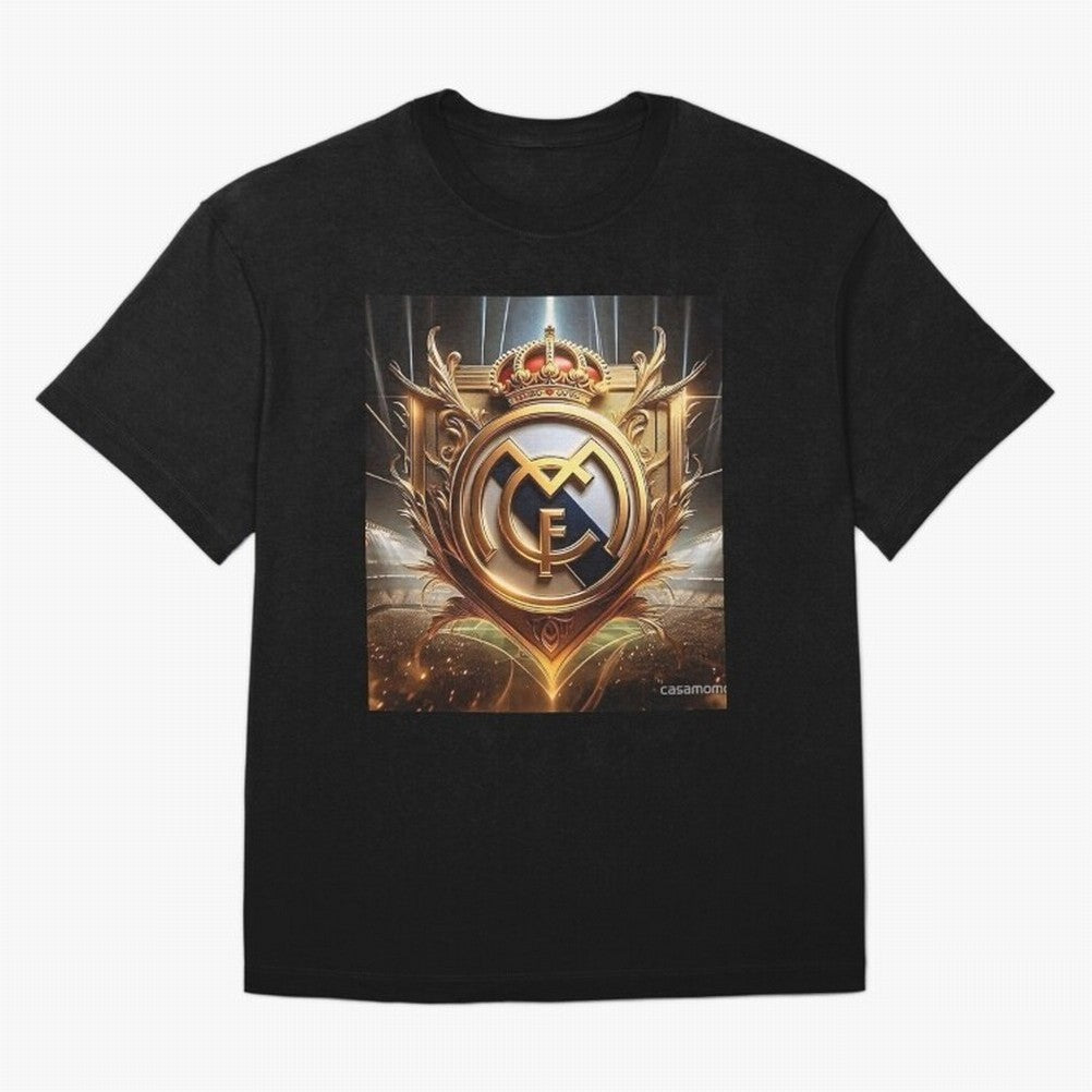 Galaxy of Real Madrid Oversized T-Shirt Embrace FIFA World Cup 2026 Group Stage for Fans of Cristiano Ronaldo, Haaland and CR7 and Germany, Bringing Vintage Soccer Flavor, Modern Football Stars, National Flags and Final Night Emotion; Made for