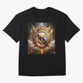 Galaxy of Real Madrid Oversized T-Shirt Embrace FIFA World Cup 2026 Group Stage for Fans of Cristiano Ronaldo, Haaland and CR7 and Germany, Bringing Vintage Soccer Flavor, Modern Football Stars, National Flags and Final Night Emotion; Made for