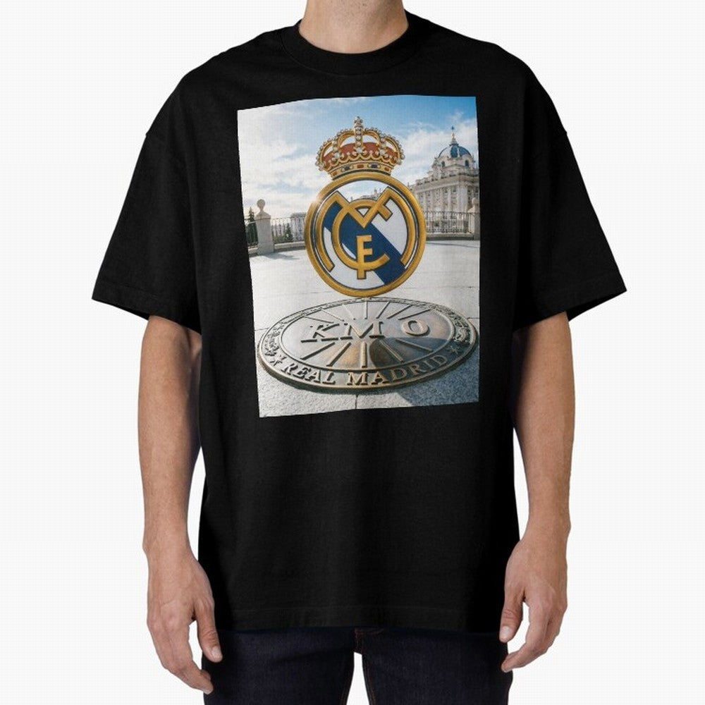 Madrid Futbol km0 Oversized T-Shirt Turn Up for FIFA World Cup 2026 USA Canada Mexico Spirit, Built around France, Haaland, Champion Mindset, Group Stage Buzz, Knockout Tension and Passionate Fan Culture; Perfect for Fans, Collectors, Family