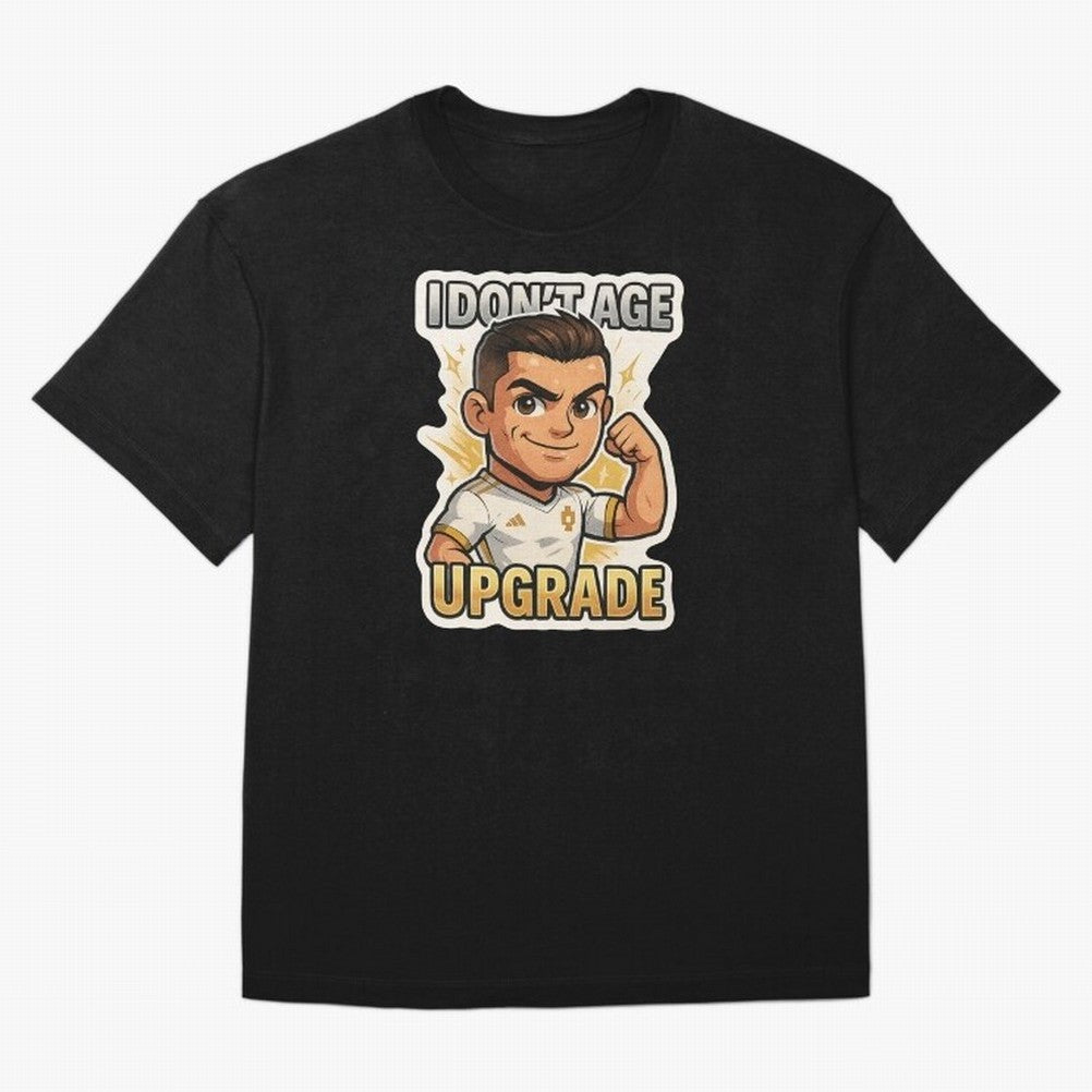 I Dont Age Upgrade Oversized T-Shirt Cheer through Every Moment of the FIFA World Cup 2026 USA Canada Mexico Journey through Neymar Highlights, Portugal, Spain and Germany Pride, Retro Football Energy, Iconic Rivalries, Trophy Chase Drama and
