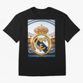 Realeza Madridista Oversized T-Shirt Cheer for FIFA World Cup 2026 Group Stage Celebrating Cristiano Ronaldo, Haaland and CR7, Argentina Energy, Match Day Excitement, Supporter Culture, Golden Goals and Global Football Passion; Great for Watch