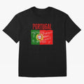 Portugal Oversized T-Shirt Honor Global Football Passion for FIFA World Cup 2026 USA Canada Mexico, Built around Cristiano Ronaldo, France, Tournament Hype, Historic Matchups, Family Viewing Parties and Global Sports Pride; Ideal for Passionate
