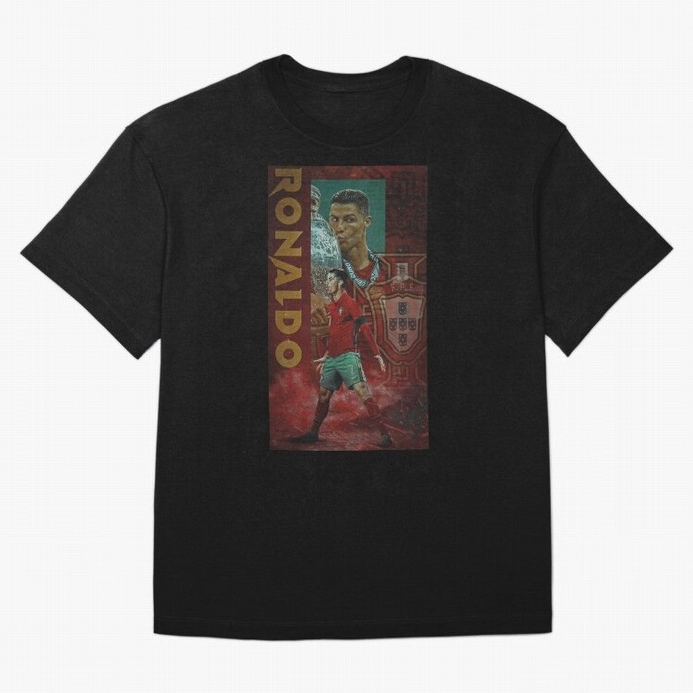 Cristiano Ronaldo Oversized T-Shirt Turn Football Passion into Match Day Hype around FIFA World Cup 2026 USA Canada Mexico, CR7, Portugal, Football History, Final Match Energy, Crowd Noise and Once in a Lifetime Moments; Created for Match Day