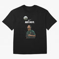Cristiano Ronaldo Just Do It Oversized T-Shirt Celebrate Football Heritage in Match Day Hype around FIFA World Cup 2026 Group Stage, Mbappe, Netherlands, Worldwide Fan Energy, Dramatic Goals, Stadium Lights and Championship Celebrations; Perfect