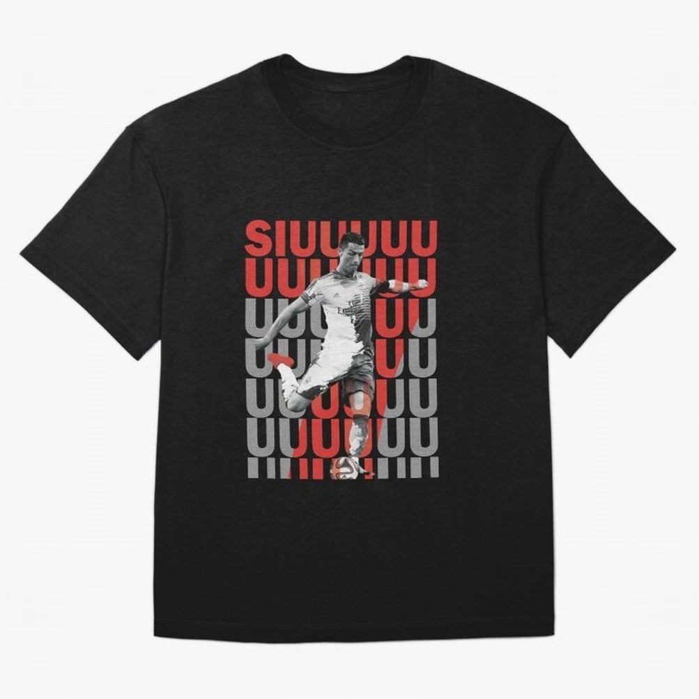 Siuuuuuu Cristiano Ronaldo Oversized T-Shirt Relive Legendary Nights from FIFA World Cup 2026 USA Canada Mexico Spirit, Driven by Argentina and Brazil, Messi and Cristiano Ronaldo, Champion Mindset, Group Stage Buzz, Knockout Tension and Passionate