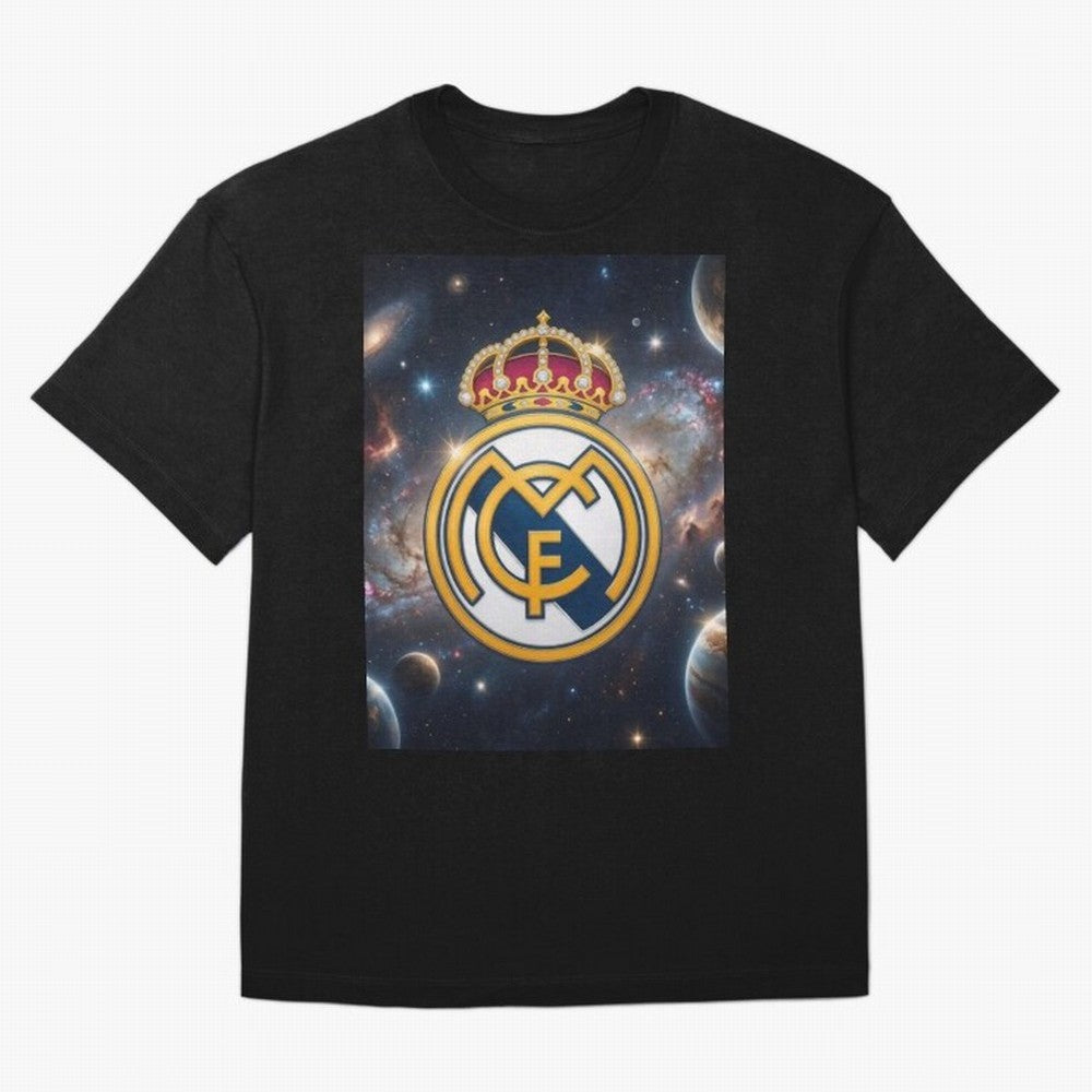 La Galaxia del Real Madrid Oversized T-Shirt Show Your Tournament Heart for FIFA World Cup 2026 Group Stage for Fans of Mbappe and Neymar and Argentina, Bringing Fan Favorite Moments, National Team Passion, Big Match Drama and Soccer History; Made