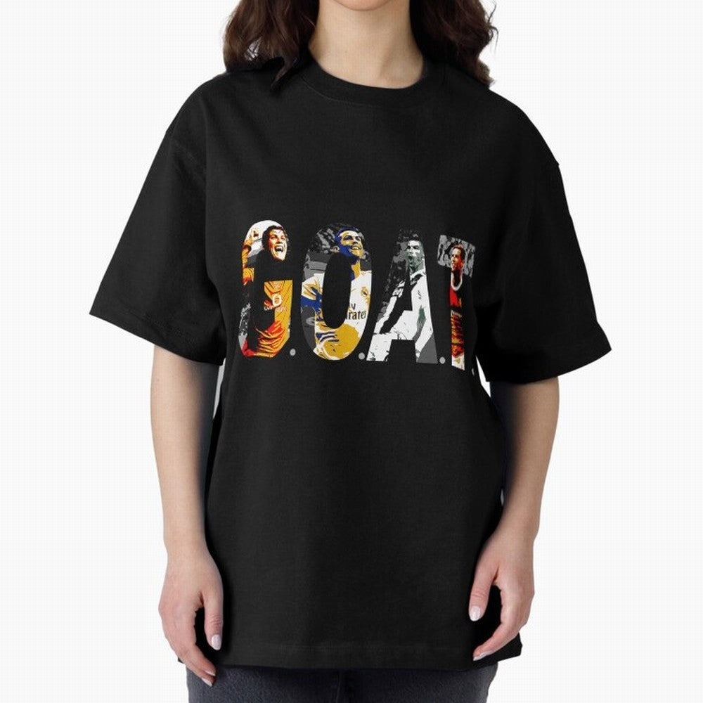 Cristiano Ronaldo Greatest Football Player Of All Time Oversized T-Shirt Bring Stadium Energy to the FIFA World Cup 2026 Group Stage Journey through Haaland Highlights, Spain Pride, Game Day Rituals, Football Legends, Country Pride and the Road to