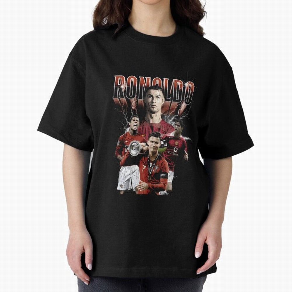 Cr7 footballer portuguese Oversized T-Shirt Elevate FIFA World Cup 2026 Group Stage Celebrating Cristiano Ronaldo, Argentina and Brazil Energy, Supporter Pride, Iconic Celebrations, Legendary Names and Global Match Day Energy; Great for Watch