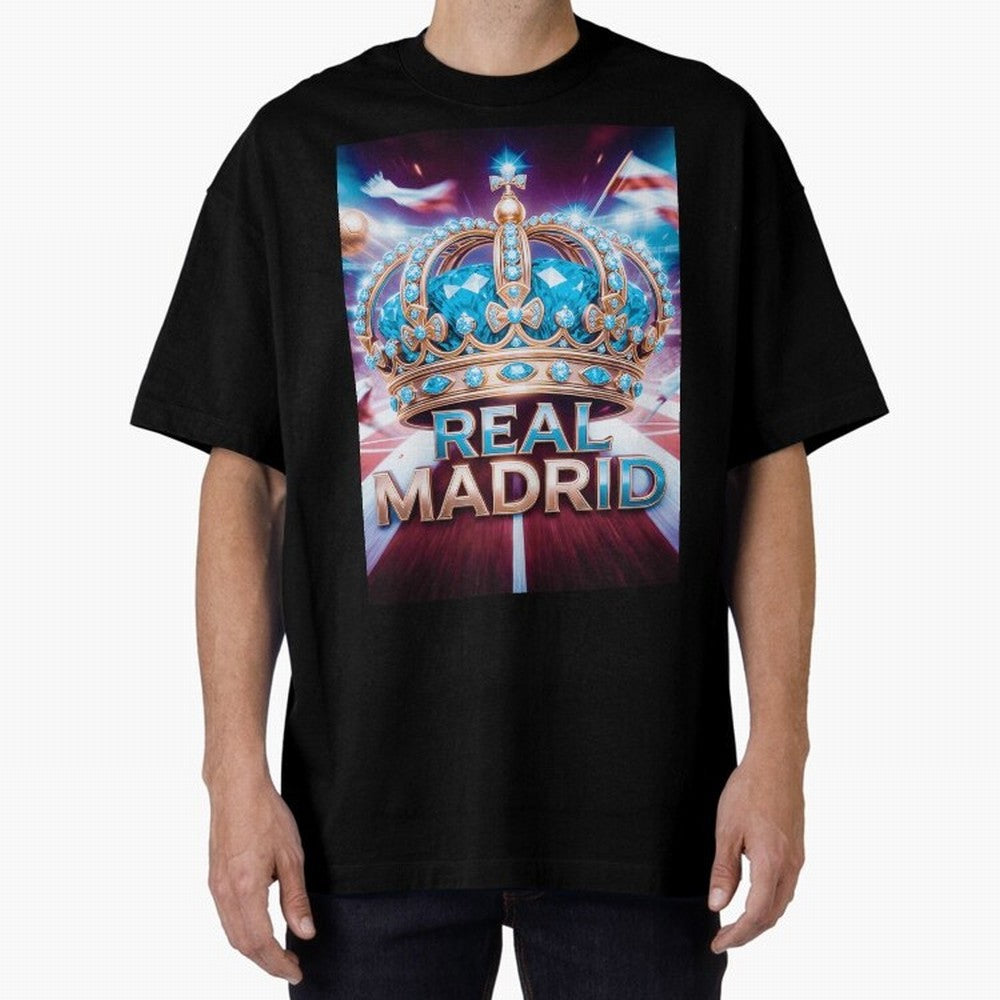Real Madrid Oversized T-Shirt Celebrate the Stars of the FIFA World Cup 2026 USA Canada Mexico Journey through Cristiano Ronaldo Highlights, Argentina and Brazil Pride, Tournament Hype, Historic Matchups, Family Viewing Parties and Global Sports