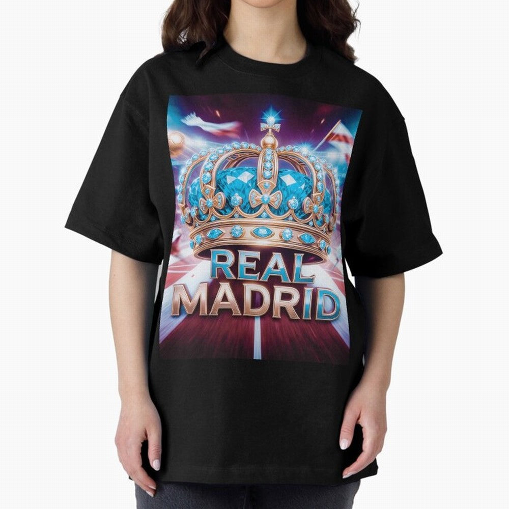 Real Madrid Oversized T-Shirt Celebrate the Stars of the FIFA World Cup 2026 USA Canada Mexico Journey through Cristiano Ronaldo Highlights, Argentina and Brazil Pride, Tournament Hype, Historic Matchups, Family Viewing Parties and Global Sports