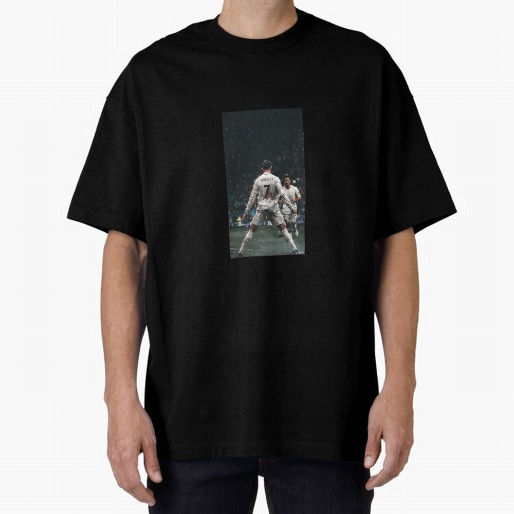 CR7 Oversized T-Shirt Feel the FIFA World Cup 2026 Journey through Cristiano Ronaldo, Haaland and CR7 Highlights, Netherlands Pride, Global Supporter Spirit, Legendary Goals, National Colors and Tournament Celebration; Ideal for Passionate Fans Who