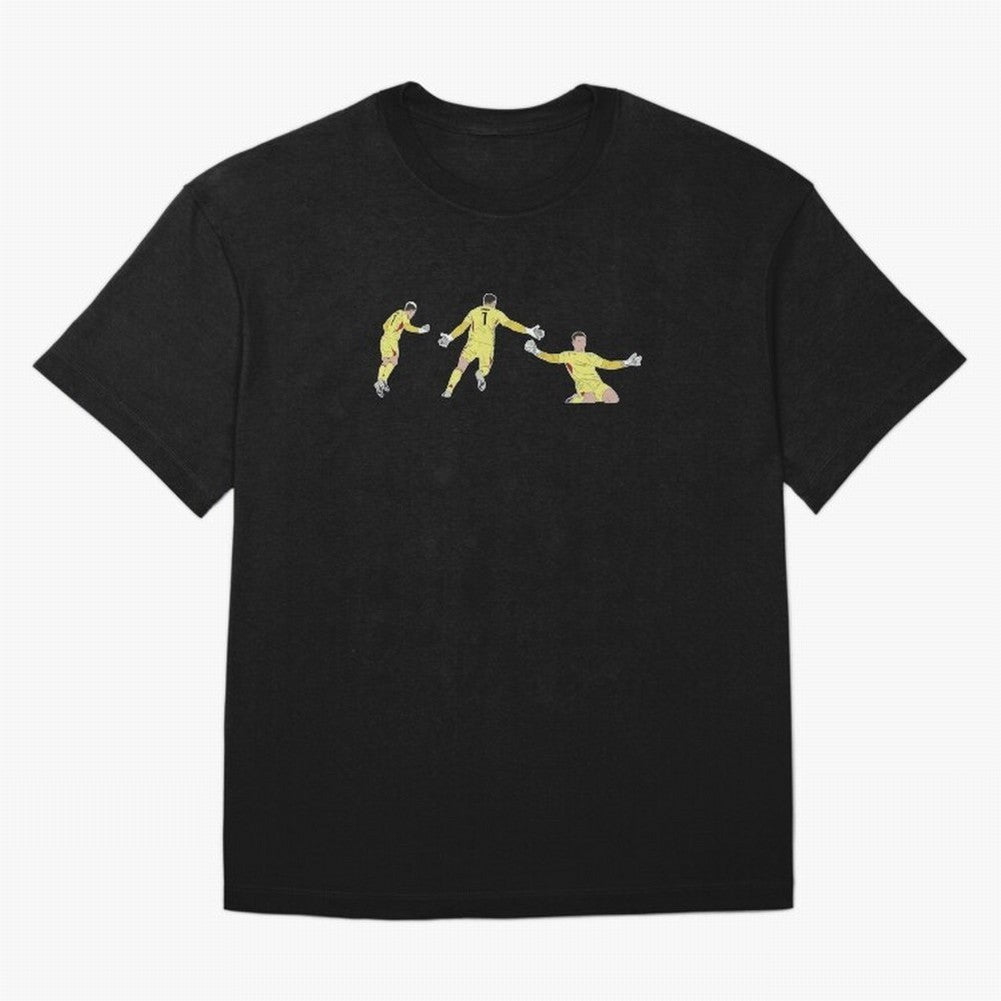 Anatoliy Trubin Last Minute Header Goal Celebration Oversized T-Shirt Make the Season About FIFA World Cup 2026 Group Stage Driven by CR7 and Messi, France and Portugal Energy, Worldwide Fan Energy, Dramatic Goals, Stadium Lights and Championship