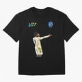 Vini Jr Oversized T-Shirt Back Your Heroes with FIFA World Cup 2026 Group Stage Made for Messi, Neymar and Mbappe, Spain and Netherlands Energy, Goal Celebration Energy, Supporter Heritage, Football Icons and Worldwide Tournament Joy; Made for