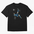 Cristiano Ronaldo Bicycle Kick Oversized T-Shirt Celebrate Football Dreams Across FIFA World Cup 2026 USA Canada Mexico for Fans of Cristiano Ronaldo and Germany, Bringing Football Passion, Legendary Performances, Festival Vibes and Supporter