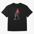 CR7 Celebration Pose Oversized T-Shirt Show Match Day Excitement for Global Football Passion for FIFA World Cup 2026, Made for CR7, Argentina, France and Brazil, Match Day Excitement, Supporter Culture, Golden Goals and Global Football Passion;