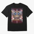 The Diamond of Real Madrid Oversized T-Shirt Remember Iconic Moments from FIFA World Cup 2026 Group Stage Driven by CR7 and Messi, France and Portugal Energy, Global Supporter Spirit, Legendary Goals, National Colors and Tournament Celebration;