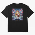 Los Campeones del Bernab¨¦u Oversized T-Shirt Celebrate the Road through Global Football Passion for FIFA World Cup 2026 Group Stage, Inspired by Messi and Cristiano Ronaldo, Brazil, Portugal and Argentina, Vintage Soccer Flavor, Modern Football