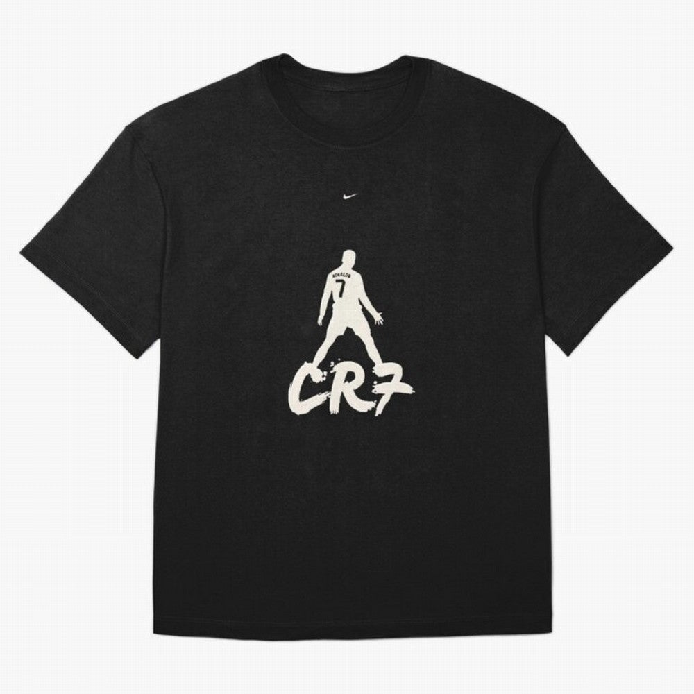 Cristiano Ronaldo CR7 Minimalist Silhouette Football Art Oversized T-Shirt Bring Supporter Culture to Match Day Hype around FIFA World Cup 2026, CR7 and Messi, Spain, Stadium Memories, Football Loyalty, International Chants and Championship