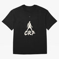 Cristiano Ronaldo CR7 Minimalist Silhouette Football Art Oversized T-Shirt Bring Supporter Culture to Match Day Hype around FIFA World Cup 2026, CR7 and Messi, Spain, Stadium Memories, Football Loyalty, International Chants and Championship