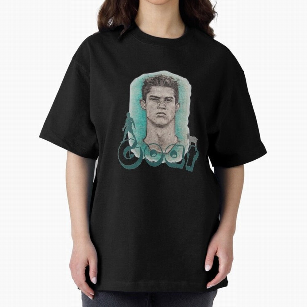 Cristiano Ronaldo - The Goat Oversized T-Shirt Make the Season About FIFA World Cup 2026 USA Canada Mexico for Fans of Messi and Brazil, Bringing Championship Spirit, Famous Goals, Roaring Crowds and International Football Unity; Ideal for Football