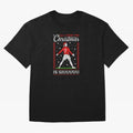 All I Want For Christmas Is Siuu Funny Christmas Festive Knitted Oversized T-Shirt Bring Stadium Energy to FIFA World Cup 2026 Group Stage Capturing Haaland, England Energy, Game Day Rituals, Football Legends, Country Pride and the Road to the