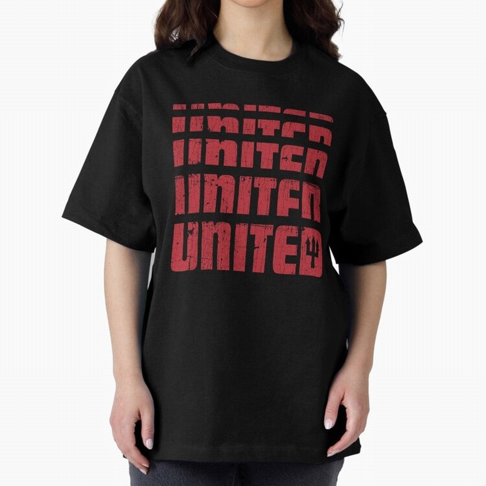 United United United Oversized T-Shirt Celebrate the Biggest Stage of FIFA World Cup 2026 Spirit, Driven by Argentina and Brazil, Neymar, Haaland and Cristiano Ronaldo, Goal Celebration Energy, Supporter Heritage, Football Icons and Worldwide