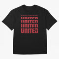 United United United Oversized T-Shirt Celebrate the Biggest Stage of FIFA World Cup 2026 Spirit, Driven by Argentina and Brazil, Neymar, Haaland and Cristiano Ronaldo, Goal Celebration Energy, Supporter Heritage, Football Icons and Worldwide