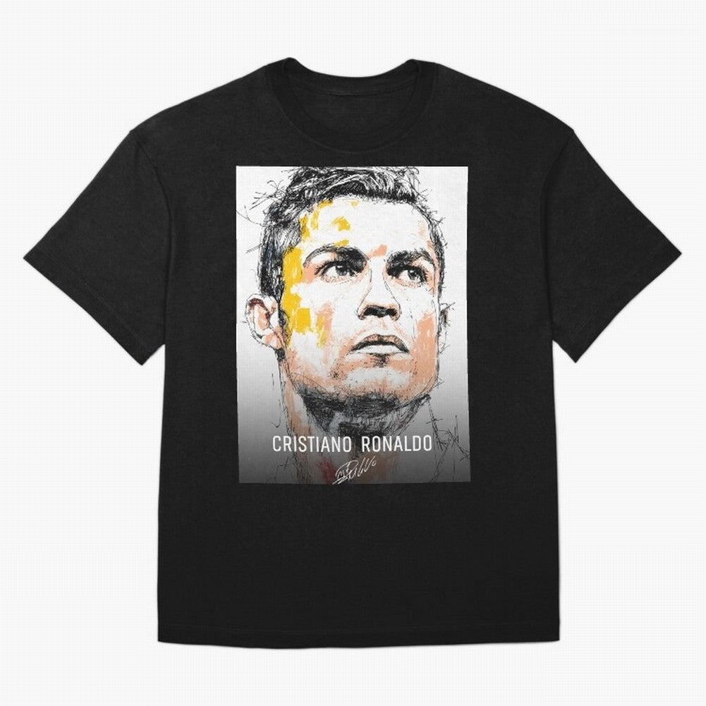 Cristiano Ronaldo Cr7 Football Soccer Player Icon Legend Power Oversized T-Shirt Enjoy FIFA World Cup 2026 Group Stage Spirit, Highlighting England, France and Netherlands, Neymar, Haaland and Cristiano Ronaldo, Football History, Final Match