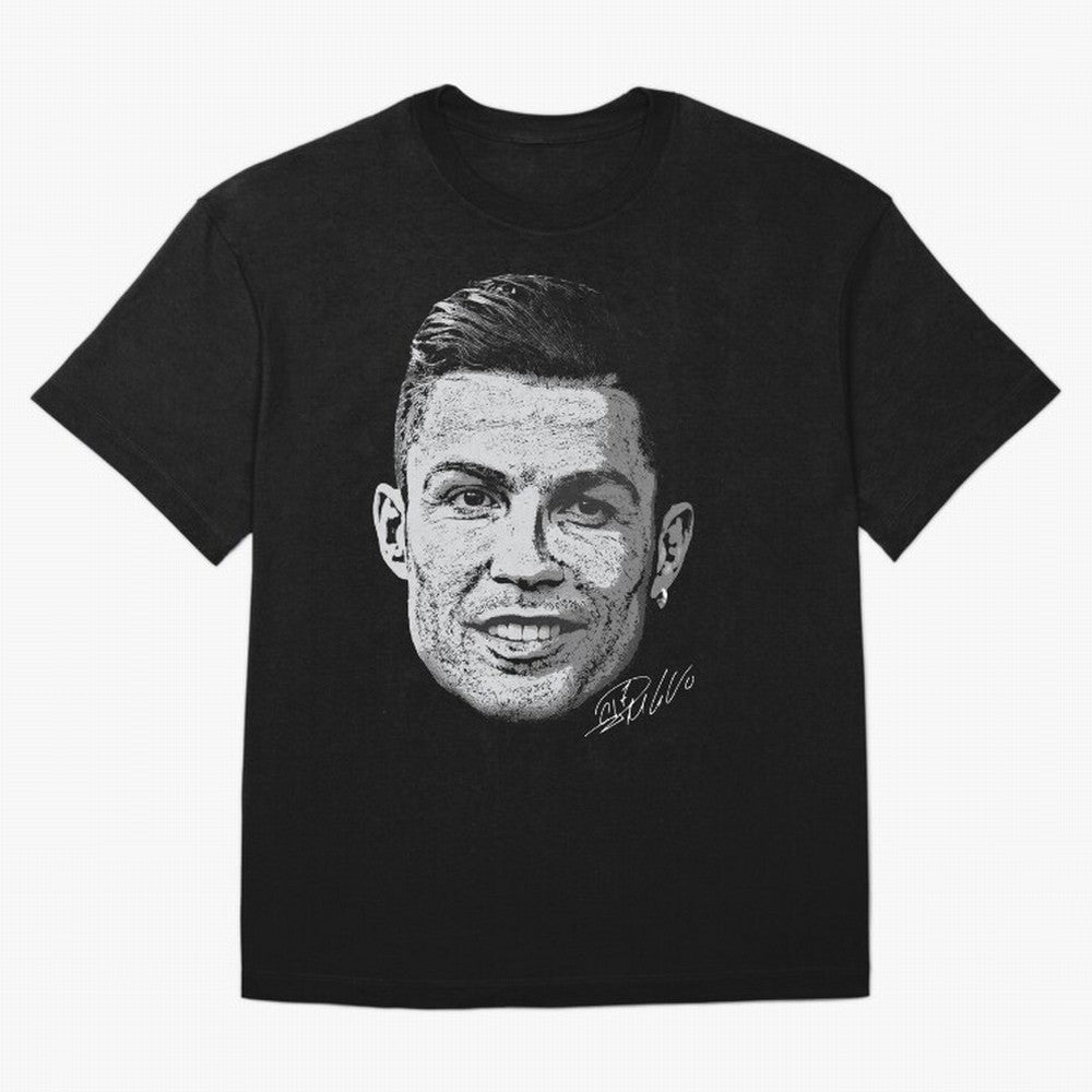 Cristiano Ronaldo Signed Oversized T-Shirt Celebrate Soccer Greatness during FIFA World Cup 2026 Group Stage Featuring Messi and Cristiano Ronaldo, Argentina and Brazil Energy, Worldwide Fan Energy, Dramatic Goals, Stadium Lights and Championship