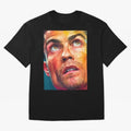 Cristiano Ronaldo Football Soccer Player Intense Color Portrait Oversized T-Shirt Celebrate Fan Favorites in Global Football Passion for FIFA World Cup 2026 USA Canada Mexico, Driven by Cristiano Ronaldo, Haaland and CR7, Argentina, France and