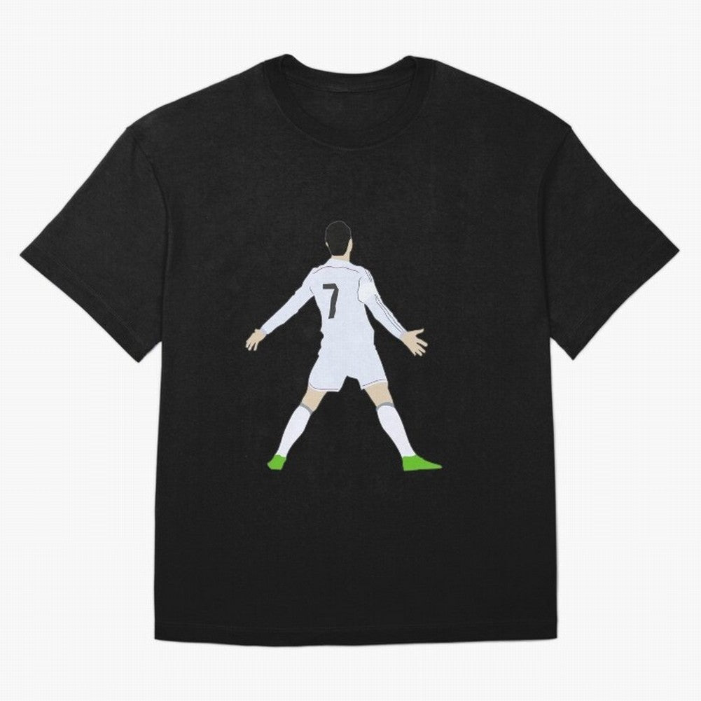 Cristiano Ronaldo Oversized T-Shirt Make Your Look Match the FIFA World Cup 2026 USA Canada Mexico Journey through Messi and Cristiano Ronaldo Highlights, England and Germany Pride, Championship Spirit, Famous Goals, Roaring Crowds and