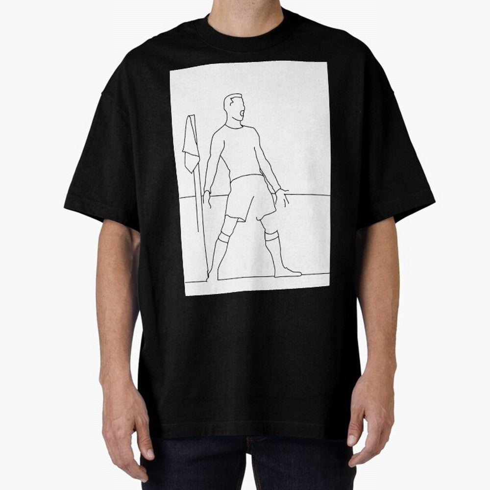 Siuuu! Oversized T-Shirt Relive Legendary Nights from Match Day Hype around FIFA World Cup 2026, Neymar, Netherlands, Football Festival Excitement, Trophy Ambitions, Country Rivalries and Star Player Buzz; Great for Supporters Who Love Legendary