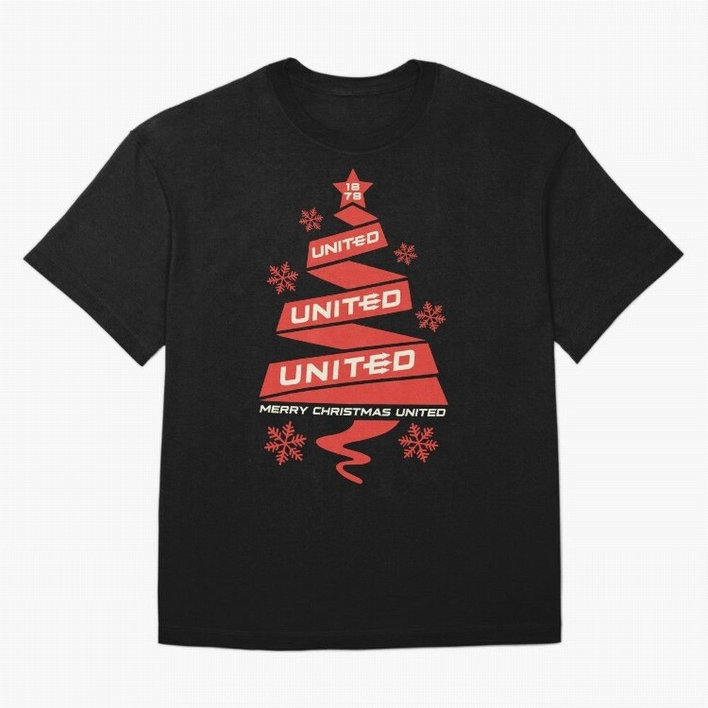 Manchester United Christmas Oversized T-Shirt Discover FIFA World Cup 2026 Group Stage for Fans of Cristiano Ronaldo and Portugal, Bringing Worldwide Fan Energy, Dramatic Goals, Stadium Lights and Championship Celebrations; Made for Collectors Who